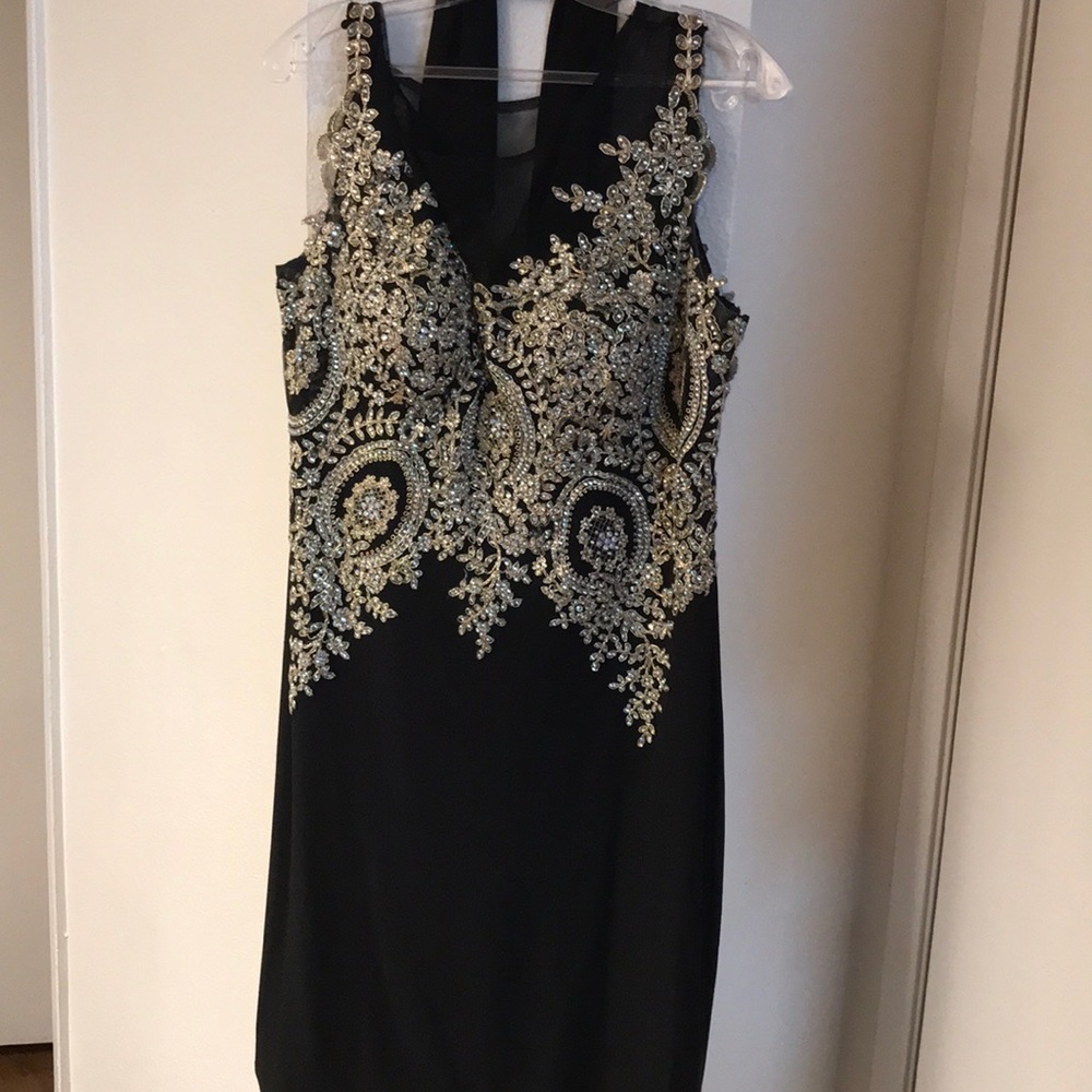 Fancy black dress. Size xxl.